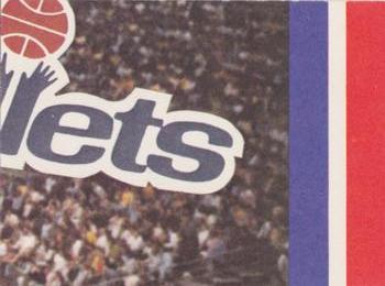 1978-79 Fleer NBA Team Stickers #NNO Golden State Warriors Logo Back