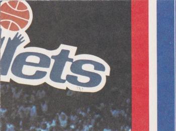 1979-80 Fleer NBA Team Stickers #NNO Golden State Warriors Logo Back