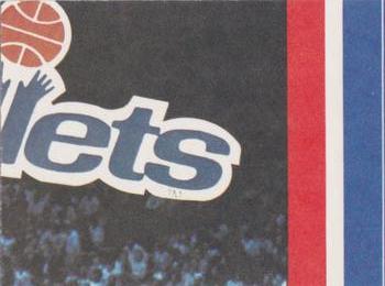 1979-80 Fleer NBA Team Stickers #NNO Detroit Pistons Logo (Blue) Back