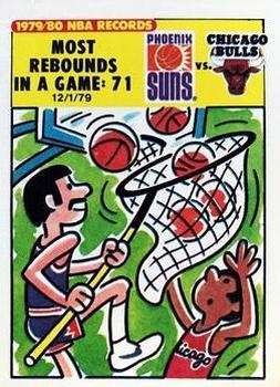 1980-81 Fleer NBA Team Stickers #NNO Houston Rockets Logo (Yellow) Back