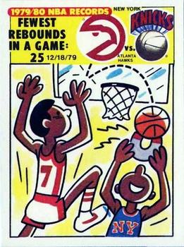 1980-81 Fleer NBA Team Stickers #NNO San Diego Clippers Logo Back