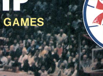 1980-81 Fleer NBA Team Stickers #NNO Atlanta Hawks Logo (Yellow) Back
