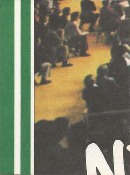1981-82 Fleer NBA Team Stickers #NNO Portland Trail Blazers Logo Back