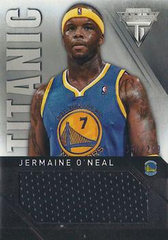 2013-14 Panini Titanium - Titanic Threads Jumbo #55 Jermaine O'Neal Front