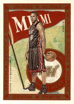 2008-09 Topps T-51 Murad #198 Mario Chalmers Front