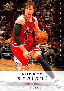 2008-09 Upper Deck First Edition #21 Andres Nocioni Front