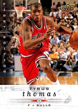 2008-09 Upper Deck First Edition #27 Tyrus Thomas Front