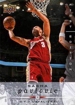 2008-09 Upper Deck First Edition #28 Sasha Pavlovic Front