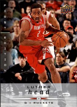 2008-09 Upper Deck First Edition #61 Luther Head Front