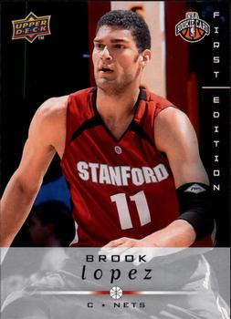 2008-09 Upper Deck First Edition #226 Brook Lopez Front