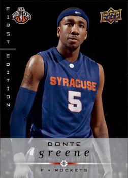 2008-09 Upper Deck First Edition #240 Donte Greene Front