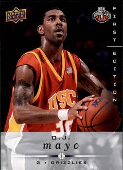 2008-09 Upper Deck First Edition #261 O.J. Mayo Front