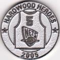 2005 Hardwood Heroes NBA Medallions #NNO Jason Kidd Back