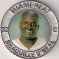 2005 Hardwood Heroes NBA Medallions #NNO Shaquille O'Neal Front