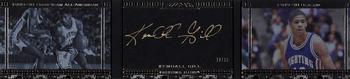 2013-14 Upper Deck Black - Scenes Booklet Signatures #SC-KG Kendall Gill Back