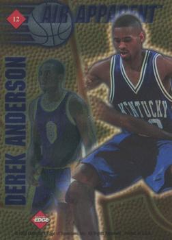 1997 Collector's Edge - Air Apparent #12 Derek Anderson / Kobe Bryant Front