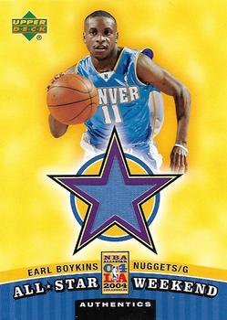2004-05 Upper Deck - All-Star Weekend Authentics #ASW-EB Earl Boykins Front
