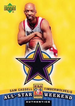2004-05 Upper Deck - All-Star Weekend Authentics #ASW-SC Sam Cassell Front