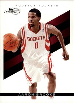 2008-09 Topps Signature #TS-ABR Aaron Brooks Front