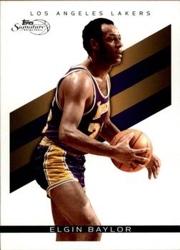 2008-09 Topps Signature #TS-EB Elgin Baylor Front
