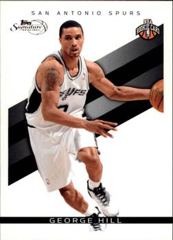 2008-09 Topps Signature #TS-GH George Hill Front