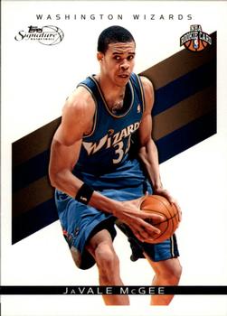 2008-09 Topps Signature #TS-JM JaVale McGee Front