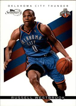 2008-09 Topps Signature #TS-RW Russell Westbrook Front