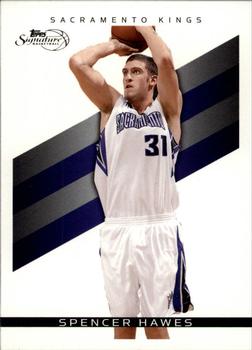2008-09 Topps Signature #TS-SH Spencer Hawes Front