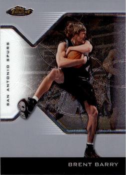 2004-05 Finest #98 Brent Barry Front