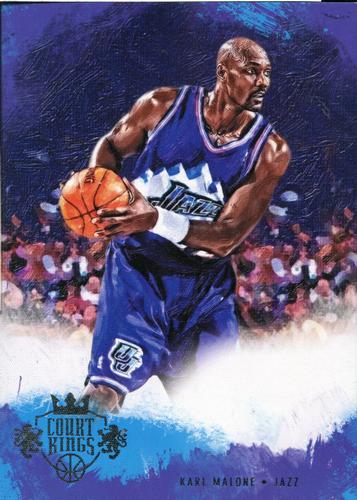 2013-14 Panini Court Kings - 5x7 Box Toppers #6 Karl Malone Front