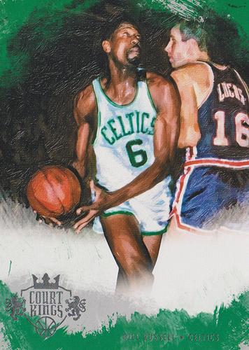 2013-14 Panini Court Kings - 5x7 Box Toppers #26 Bill Russell Front