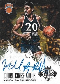 2013-14 Panini Court Kings - Autographs #34 Micheal Ray Richardson Front