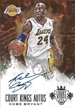 2013-14 Panini Court Kings - Autographs #40 Kobe Bryant Front