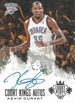 2013-14 Panini Court Kings - Autographs #48 Kevin Durant Front