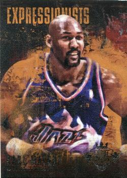 2013-14 Panini Court Kings - Expressionists #18 Karl Malone Front