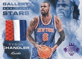 2013-14 Panini Court Kings - Gallery of Stars Jerseys Prime #40 Tyson Chandler Front