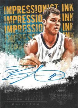 2013-14 Panini Court Kings - Impressionist Ink Autographs #10 Blake Griffin Front