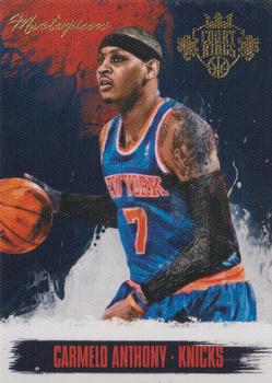 2013-14 Panini Court Kings - Masterpieces #1 Carmelo Anthony Front