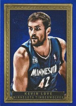 2013-14 Panini Court Kings - Portraits Blue Frame #4 Kevin Love Front