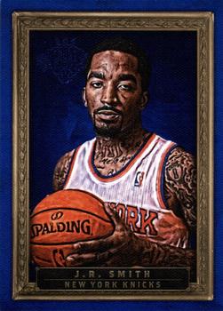 2013-14 Panini Court Kings - Portraits Blue Frame #10 J.R. Smith Front