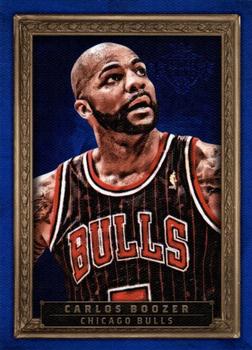 2013-14 Panini Court Kings - Portraits Blue Frame #48 Carlos Boozer Front
