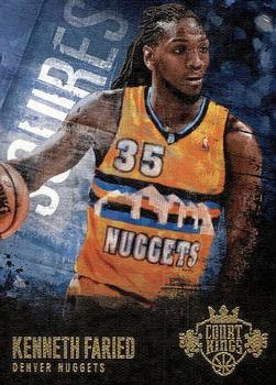 2013-14 Panini Court Kings - Squires #6 Kenneth Faried Front