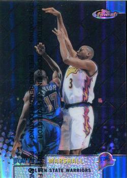 1999-00 Finest - Refractors #42 Donyell Marshall Front