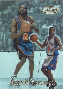 1999-00 Topps Gold Label - Class 2 #16 Latrell Sprewell Front