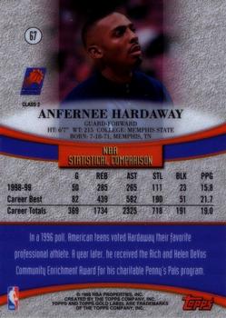 1999-00 Topps Gold Label - Class 2 #67 Anfernee Hardaway Back