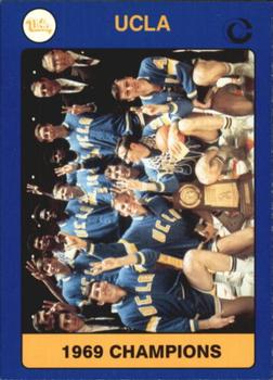 1991 Collegiate Collection UCLA #15 1969 Champions Front