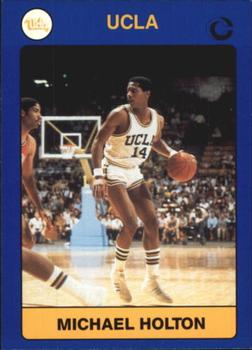 1991 Collegiate Collection UCLA Bruins #18 Michael Holton Front