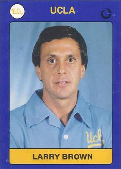 1991 Collegiate Collection UCLA #31 Larry Brown Front