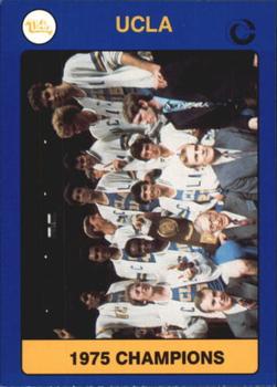 1991 Collegiate Collection UCLA Bruins #38 1975 Champions Front