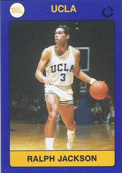 1991 Collegiate Collection UCLA Bruins #65 Ralph Jackson Front